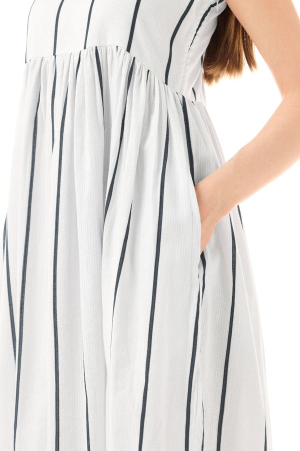 STRIPED MAXI DRESS