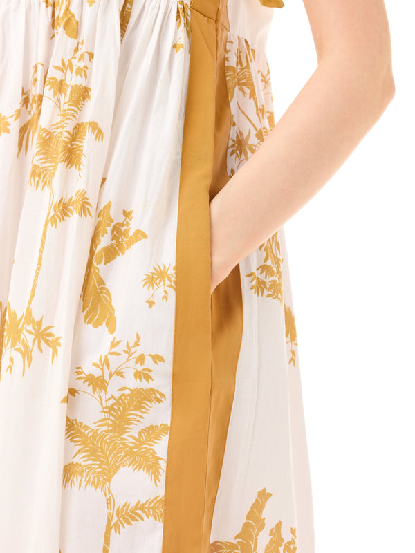 TROPIC EMPIRE DRESS