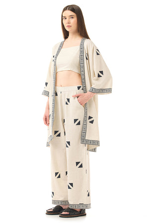 TESSERA KIMONO COORD SET