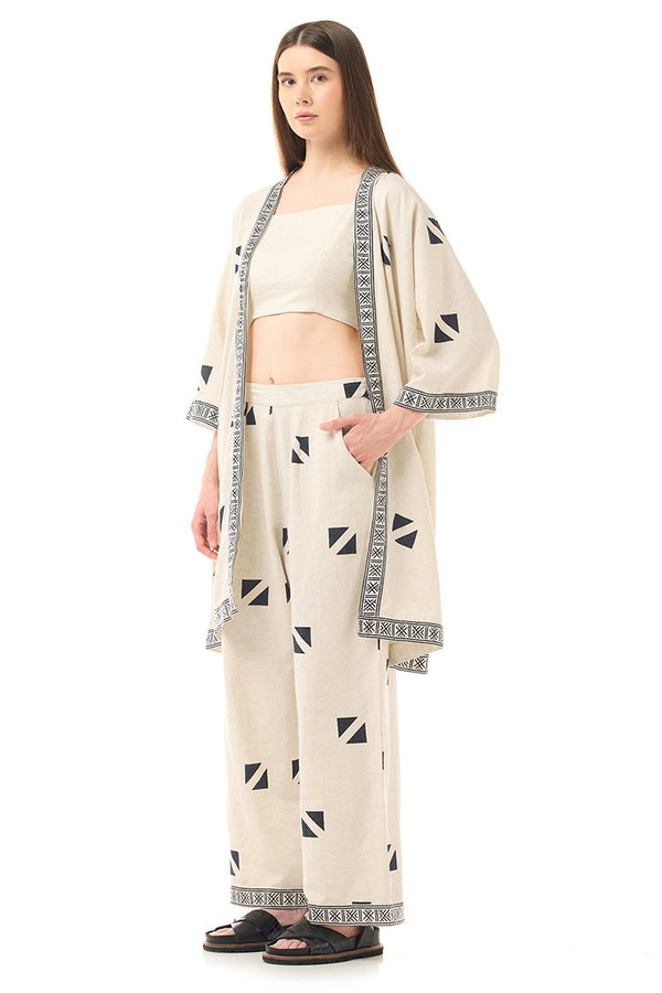 TESSERA KIMONO COORD SET